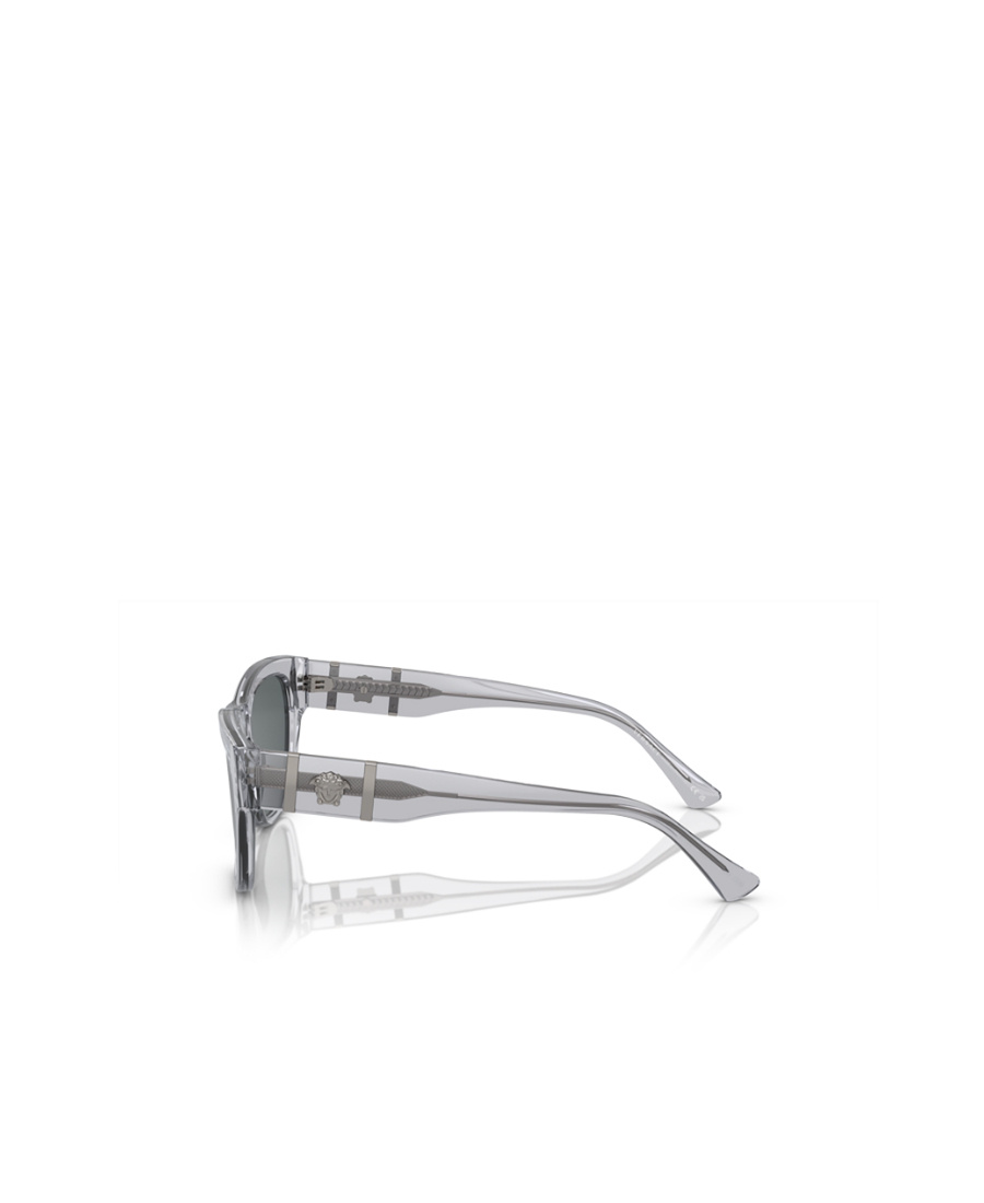 Versace Square Frame Sunglasses In Black
