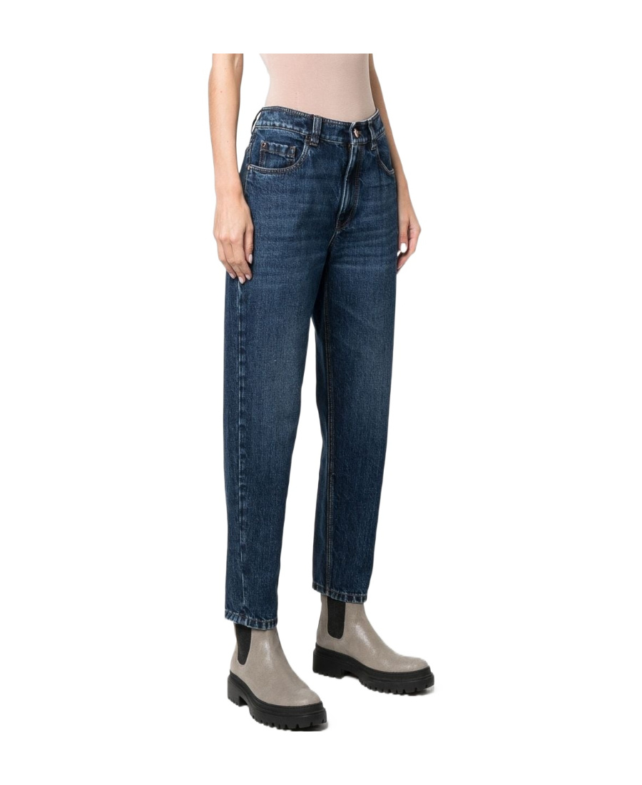 Brunello Cucinelli Straight-leg Jeans In Blue