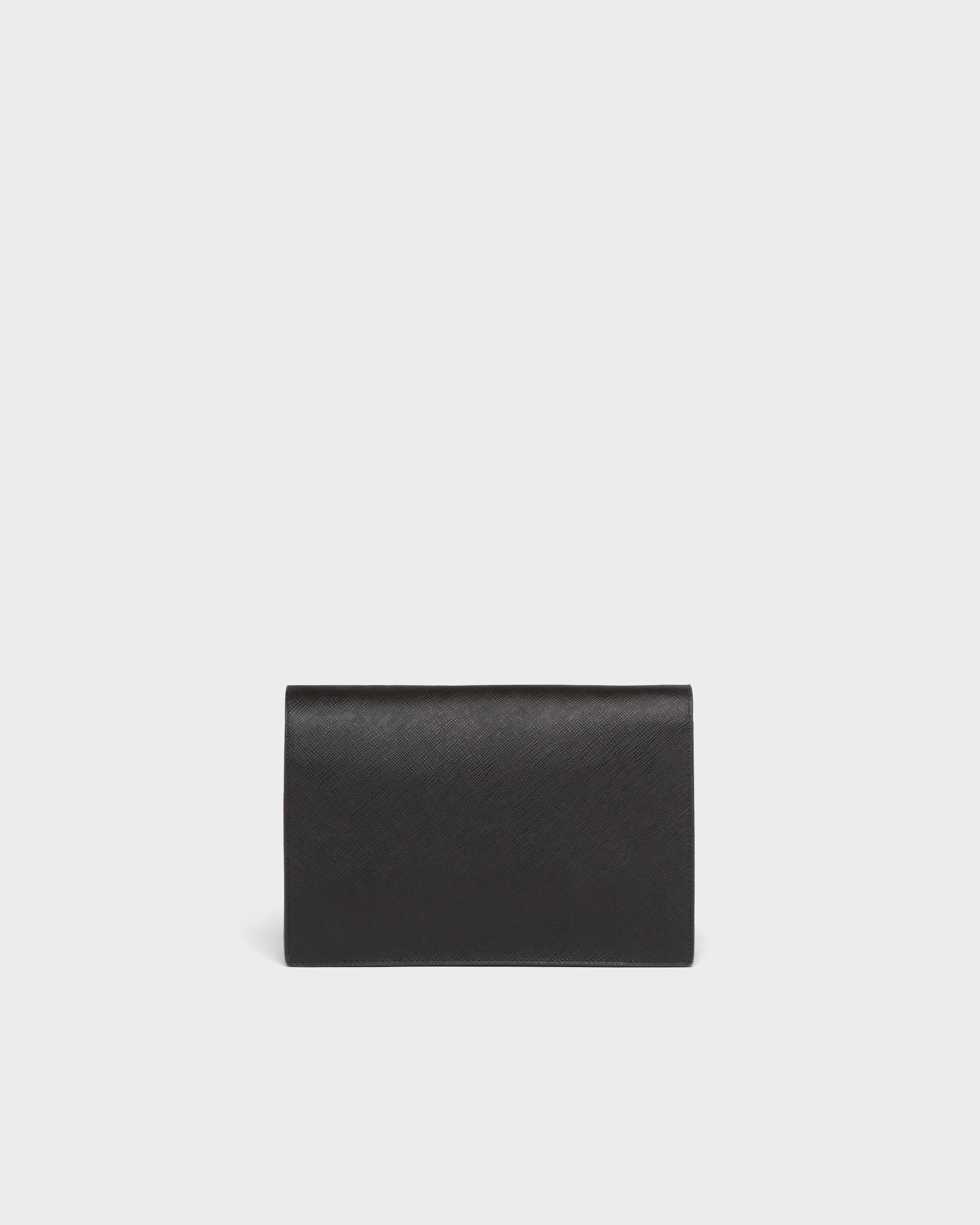 Prada Mini Envelope Shoulder Bag In Black