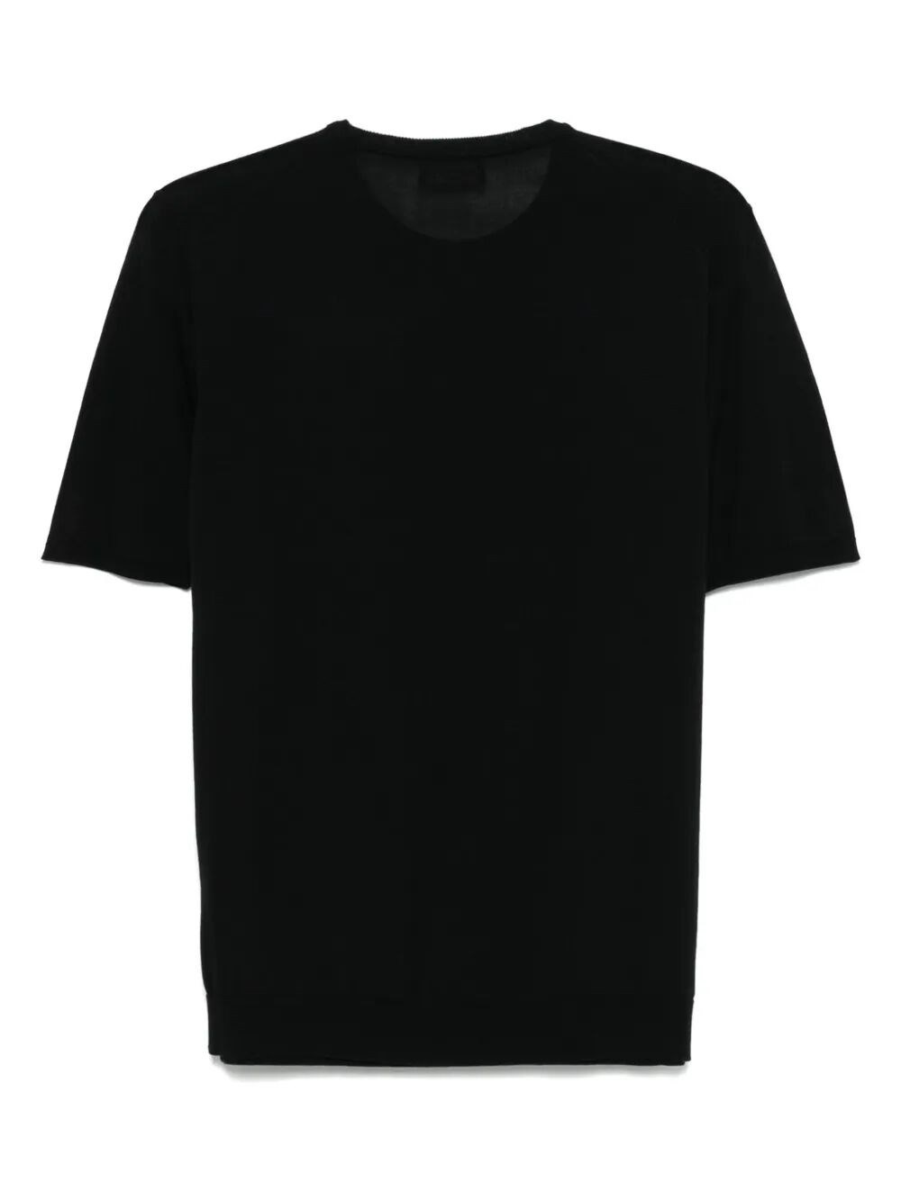 Roberto Collina Knit T-shirt In Black