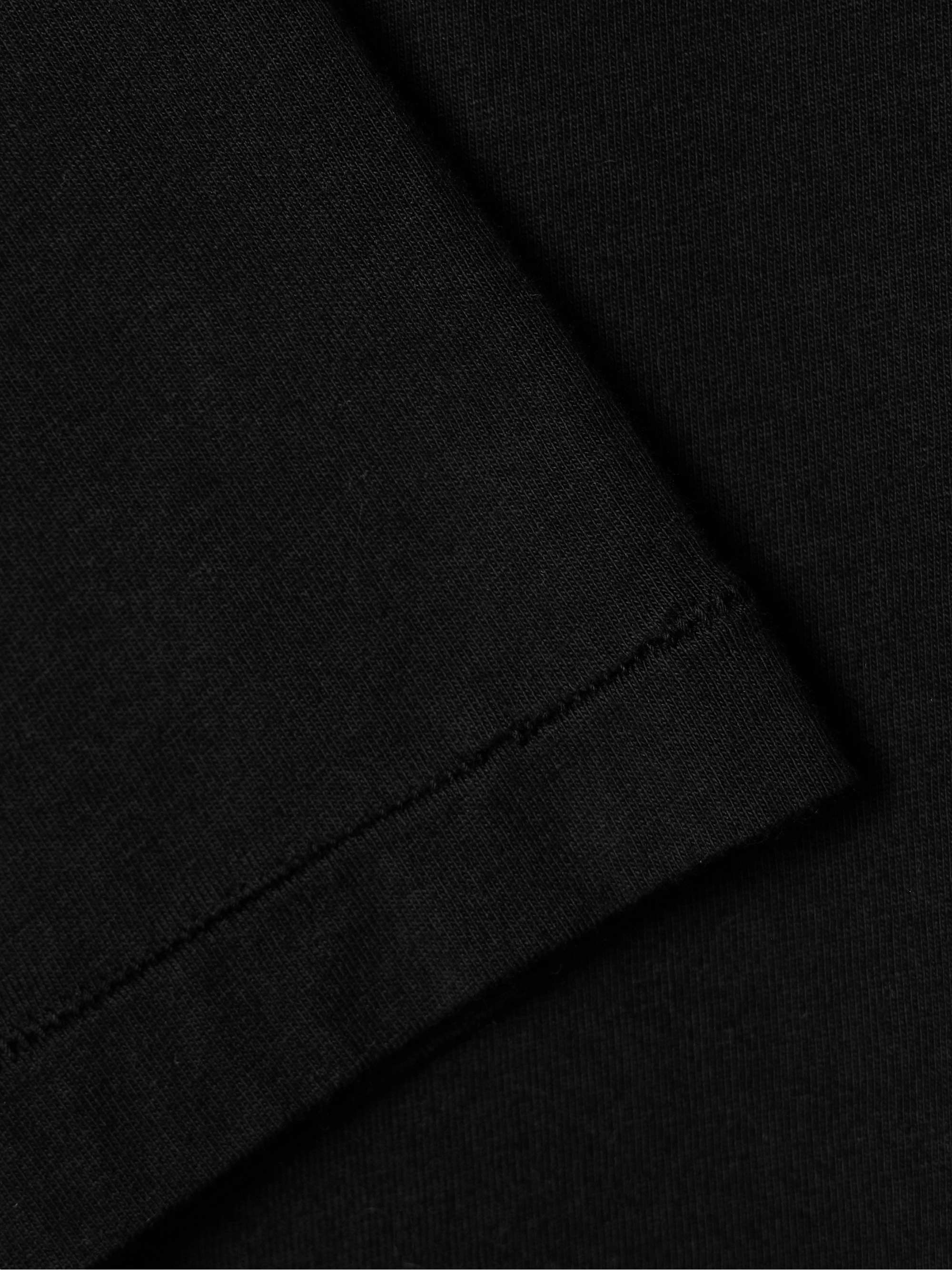 The Row Chiara Short-sleeved T-shirt In Black