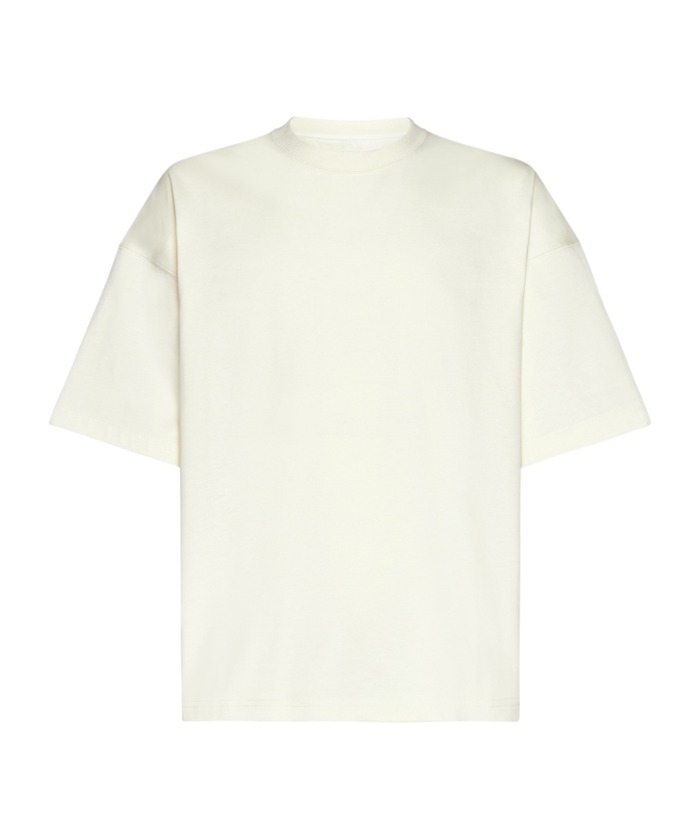 Bottega Veneta Heavy Japanese Jersey T-shirt In White | ModeSens