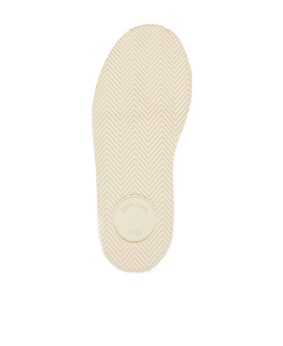 Max Mara Round-headed Boots In White