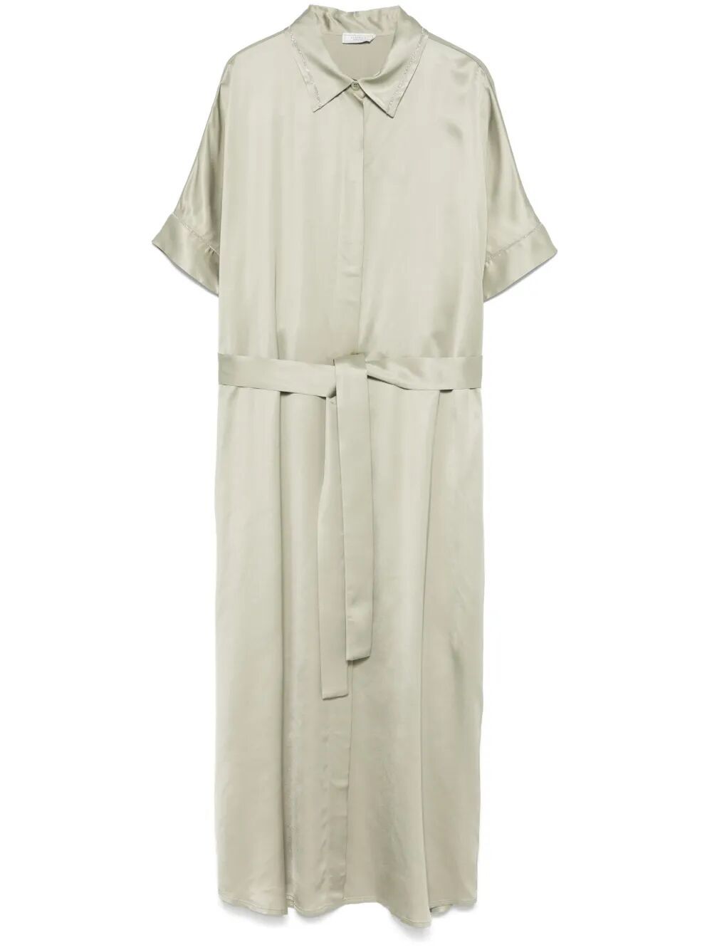 Peserico Satin Midi Dress