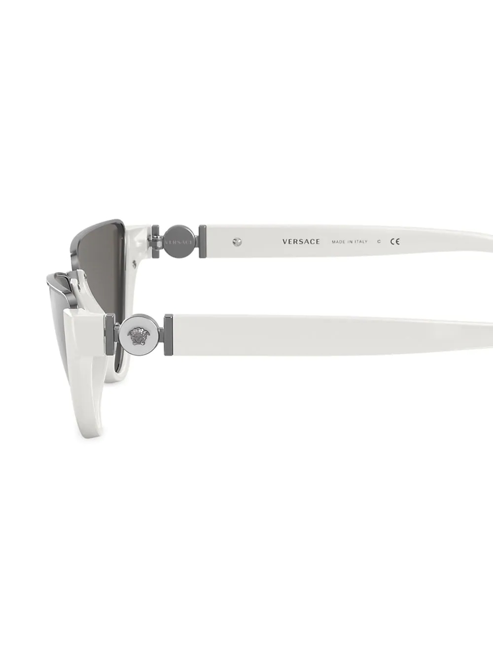 Versace Cat Eye Sunglasses In Gray