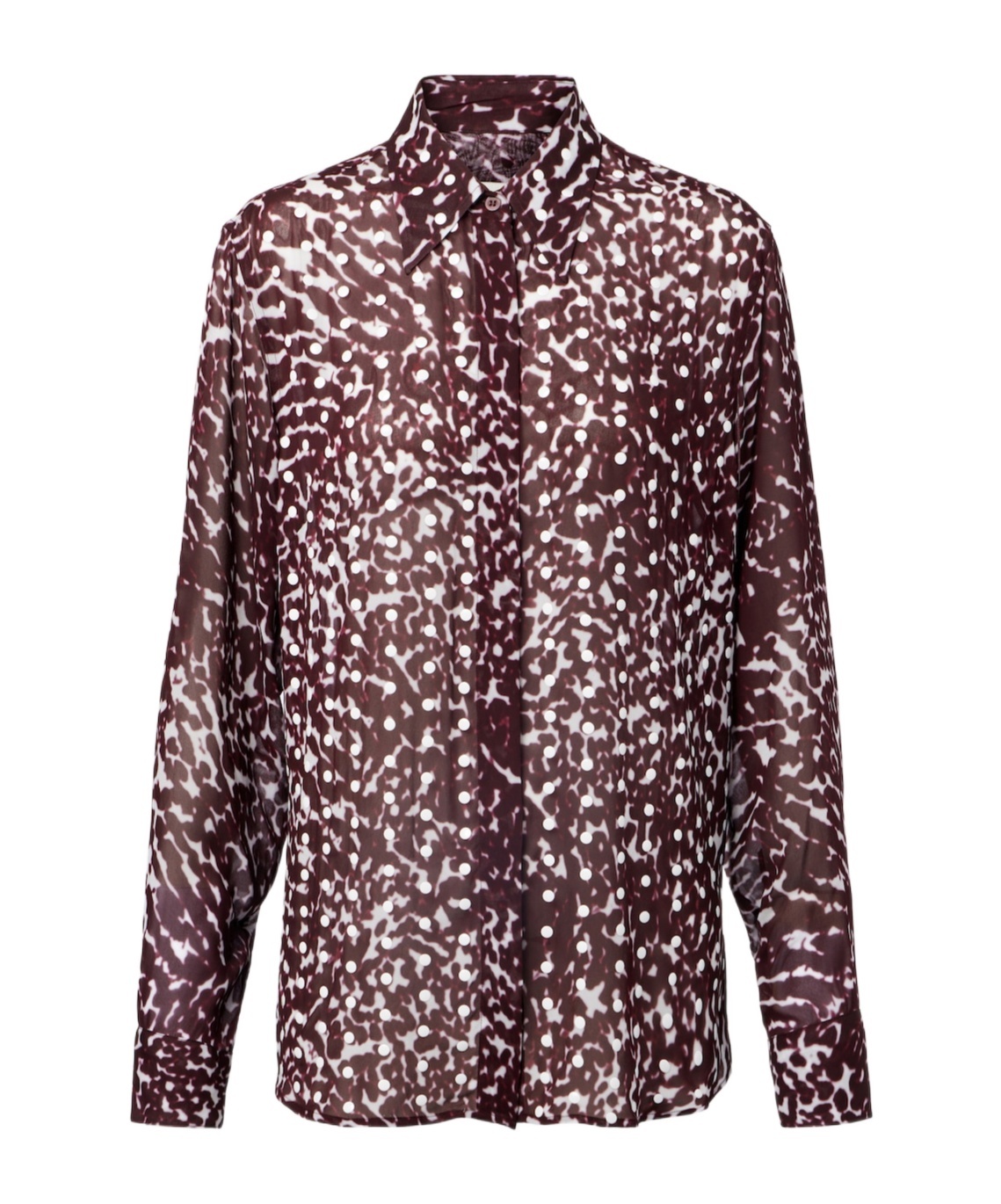Dries Van Noten Long-sleeved Shirt In Multi
