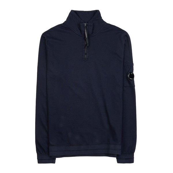C.p. Company Long-sleeved Sweater In Black