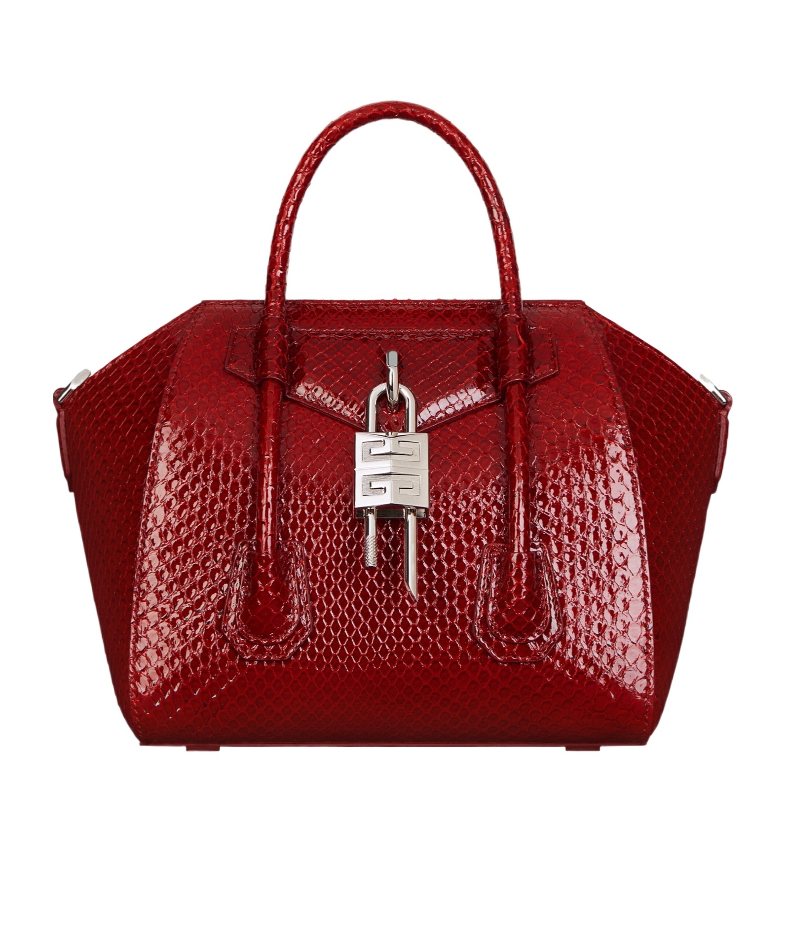 Givenchy Double Handle Shoulder Bag In Red