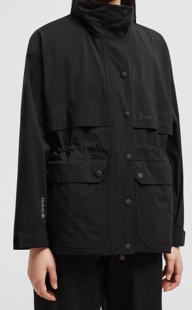 Moncler Seigne 2-in-1 Shell Jacket Black In Black