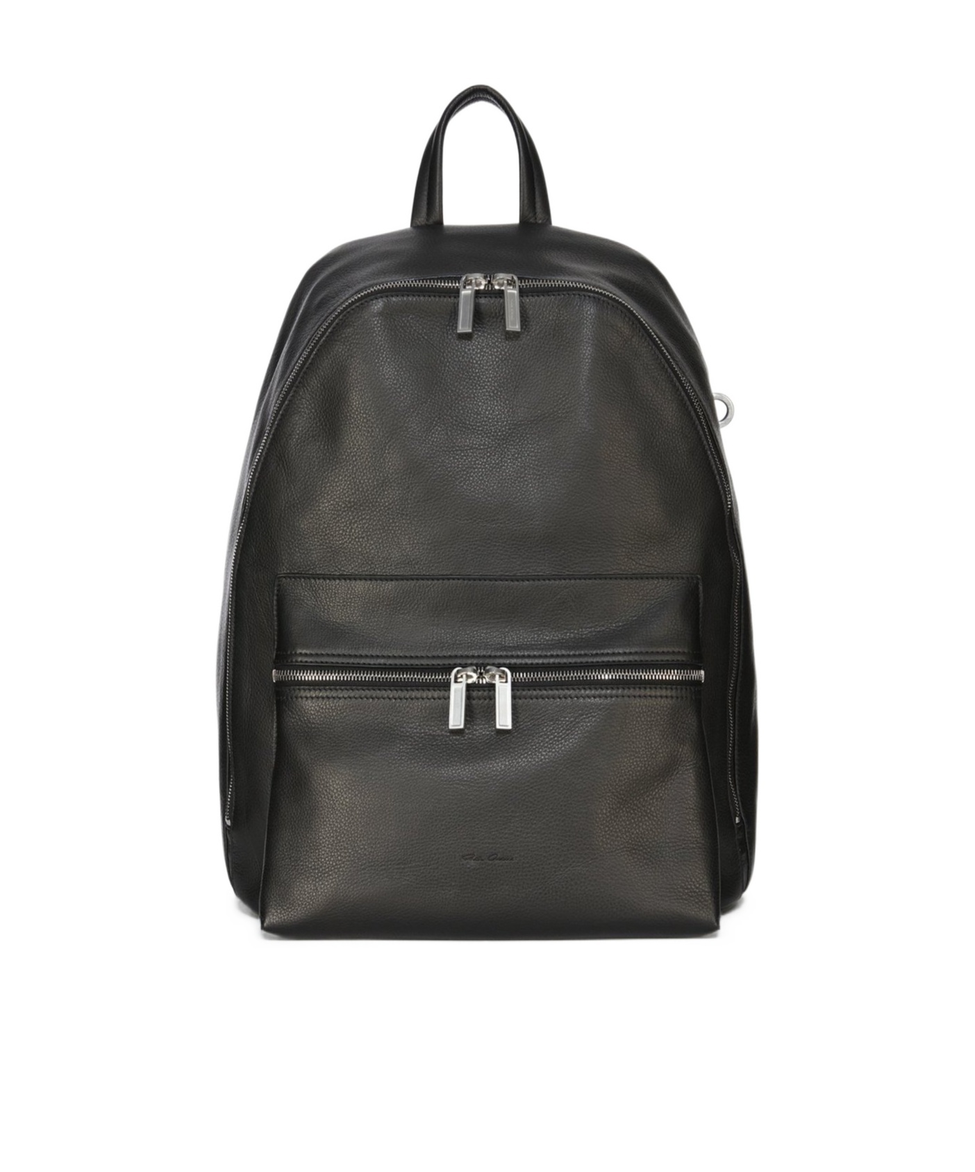 Rick Owens Logo-debossed Backpack In Black