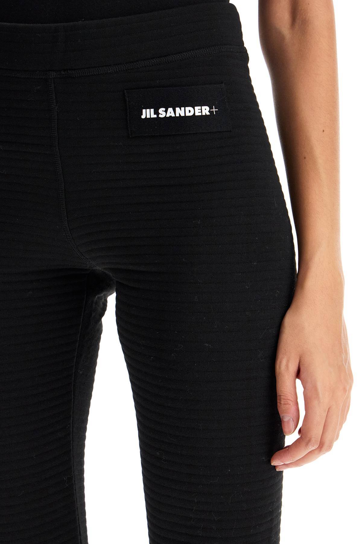 JIL SANDER ELASTIC WAIST LEGGINGS 