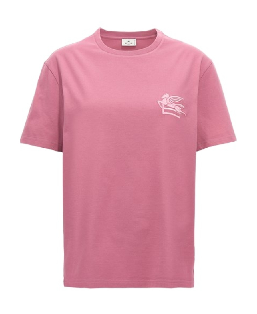 Etro T-shirt With Embroidered Pegaso