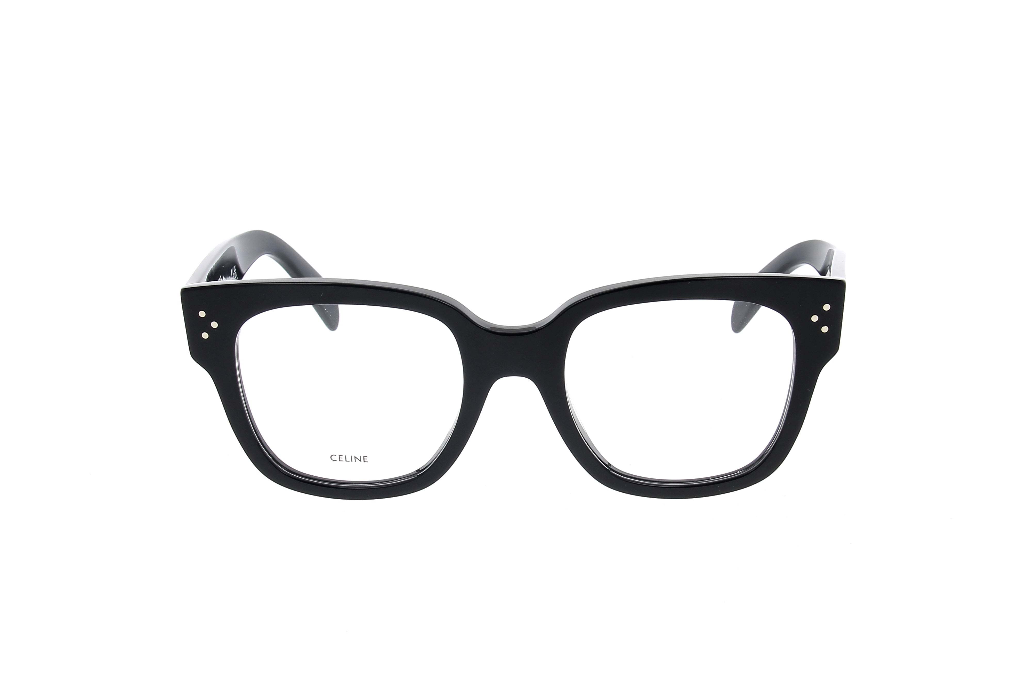 Celine Square Frame Glasses In Black