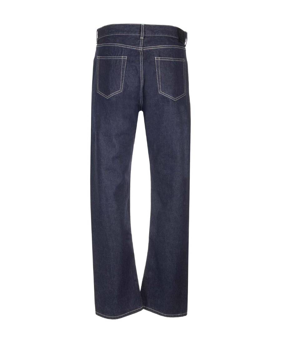 Off-white Logo-embroidered Skate Jeans In Black