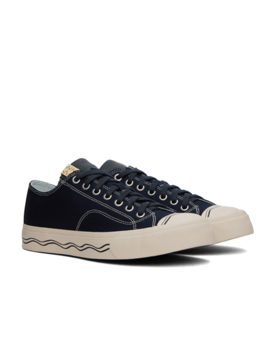 Visvim Seeger Lo Low Upper Board Shoes In Black