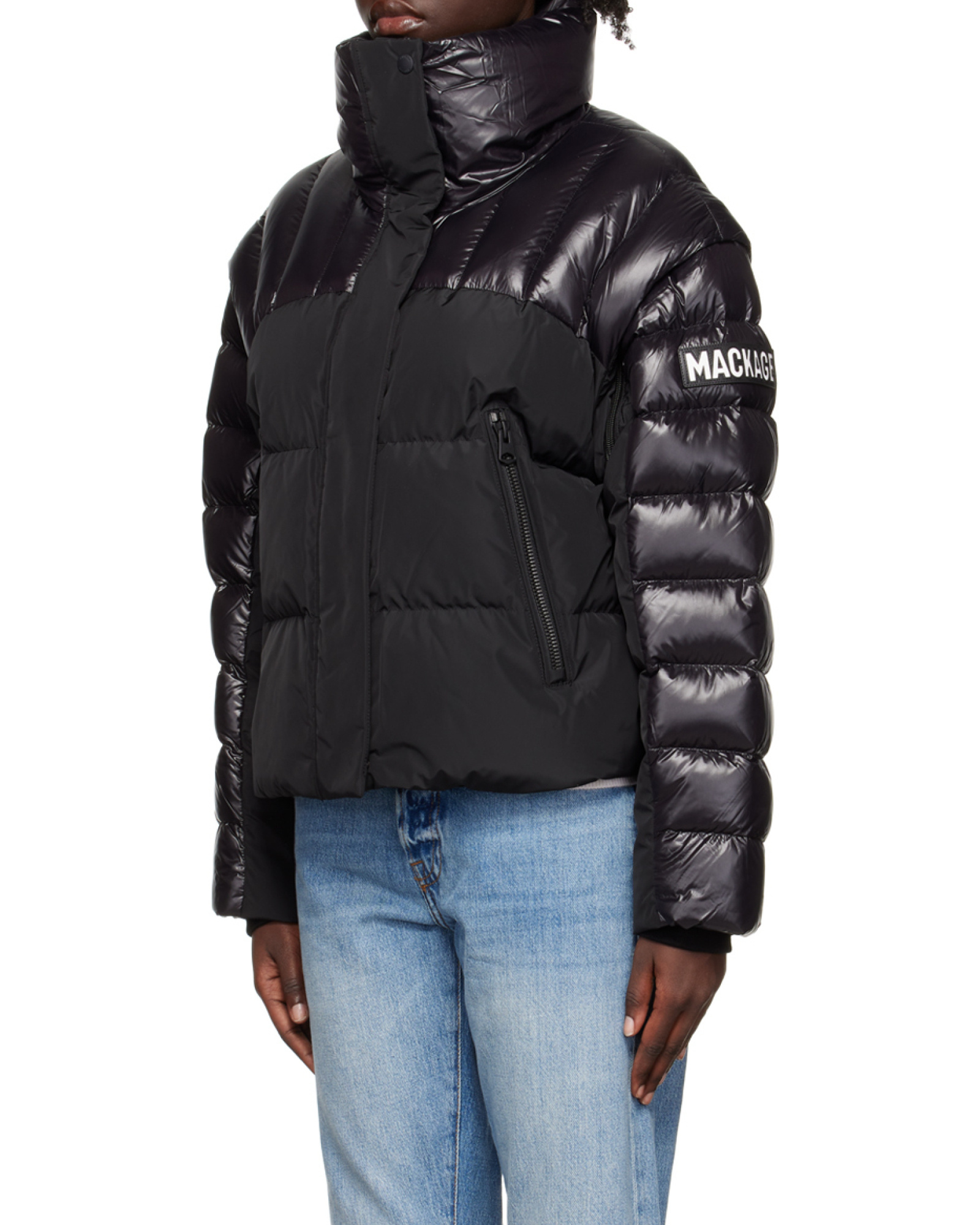 Mackage Vesna Down Jacket In Black