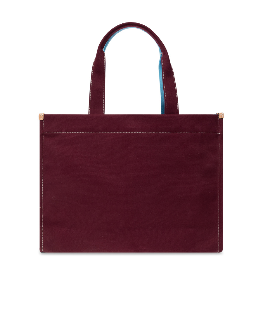 Tory Burch Colour-block Tote Bag In Blue