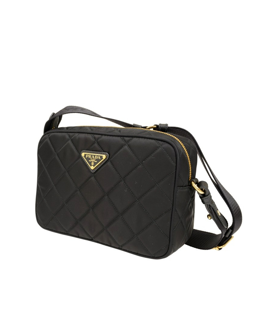 Prada Logo Cross-body Bag In Green