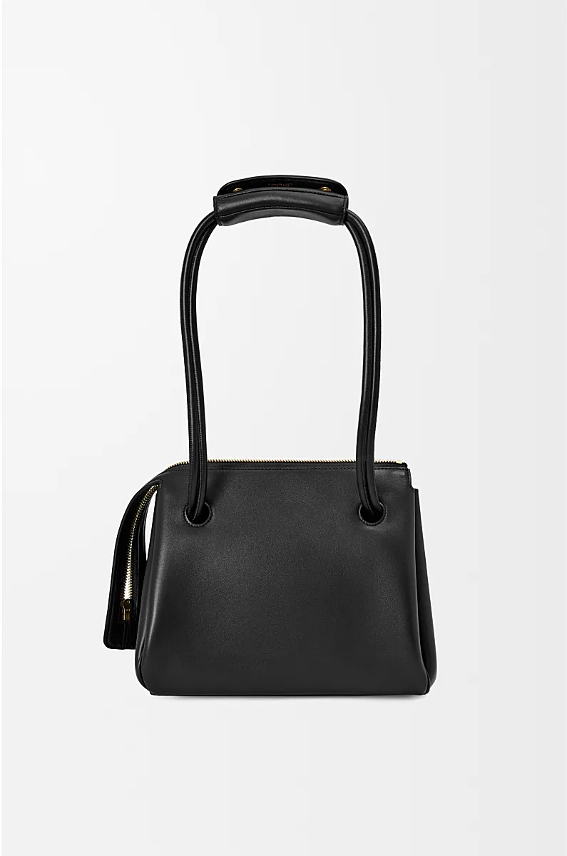 Loewe Small Madrid Bag In Supple Calfskin In Black