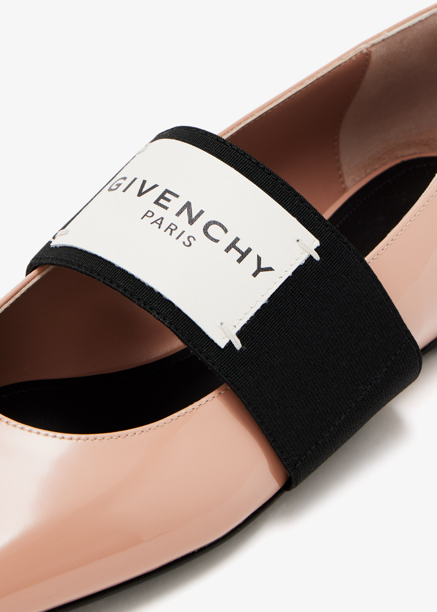 Givenchy Square Ballet Shoes In Pink