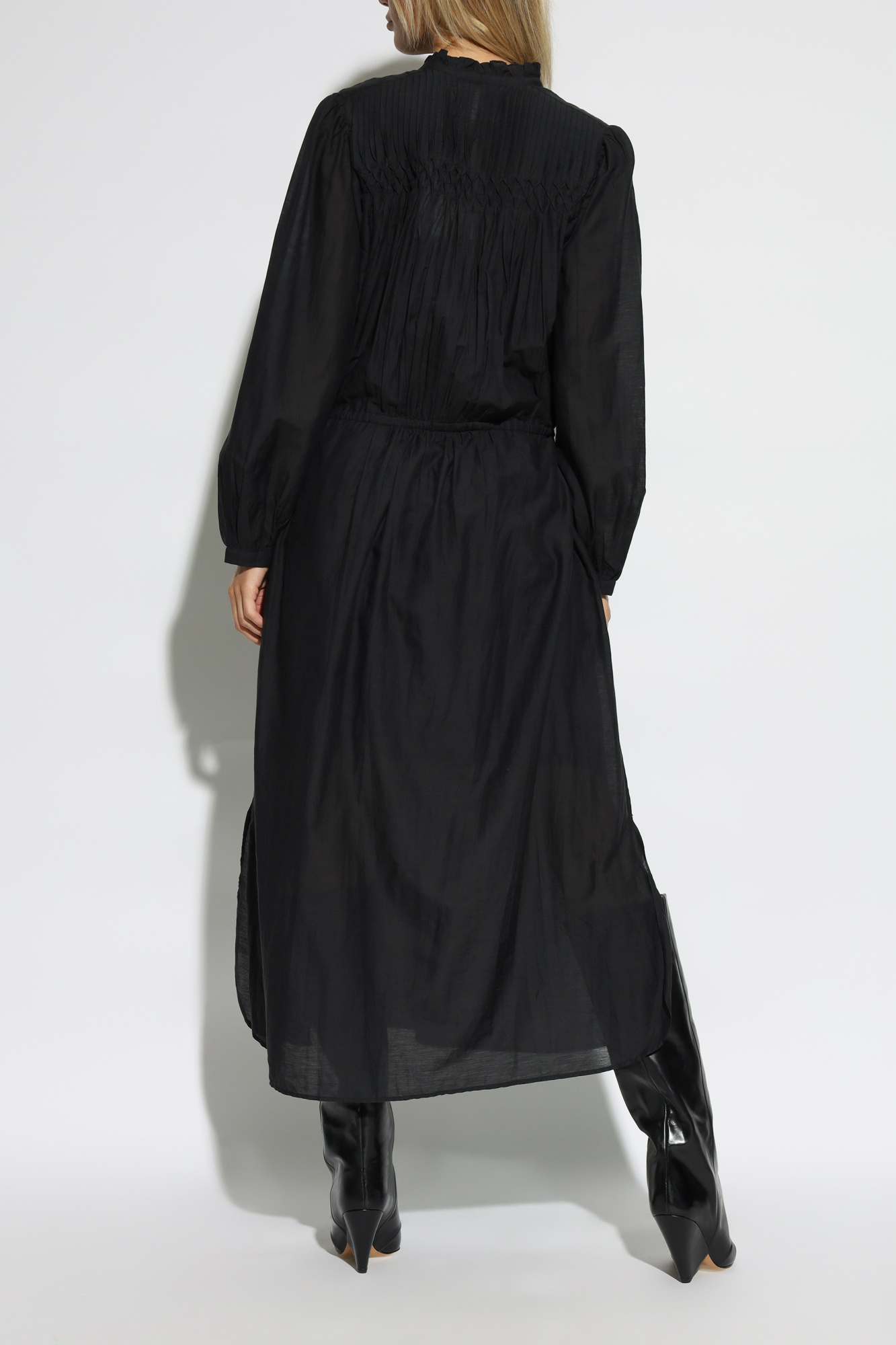 Shop Isabel Marant Étoile Dalida Dress In Black