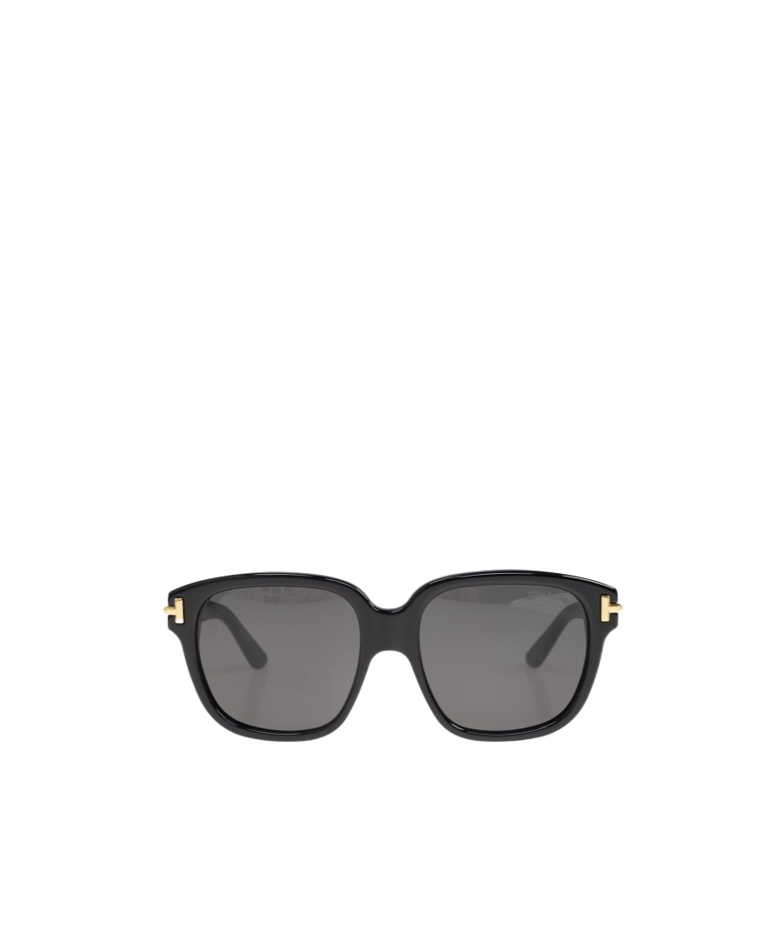 Tom Ford Rectangular Sunglasses In Gray