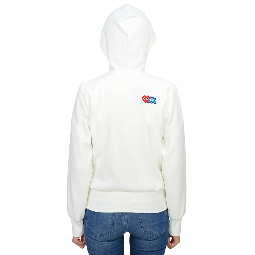 Comme Des Garçons Play Long-sleeved Hooded Sweatshirt