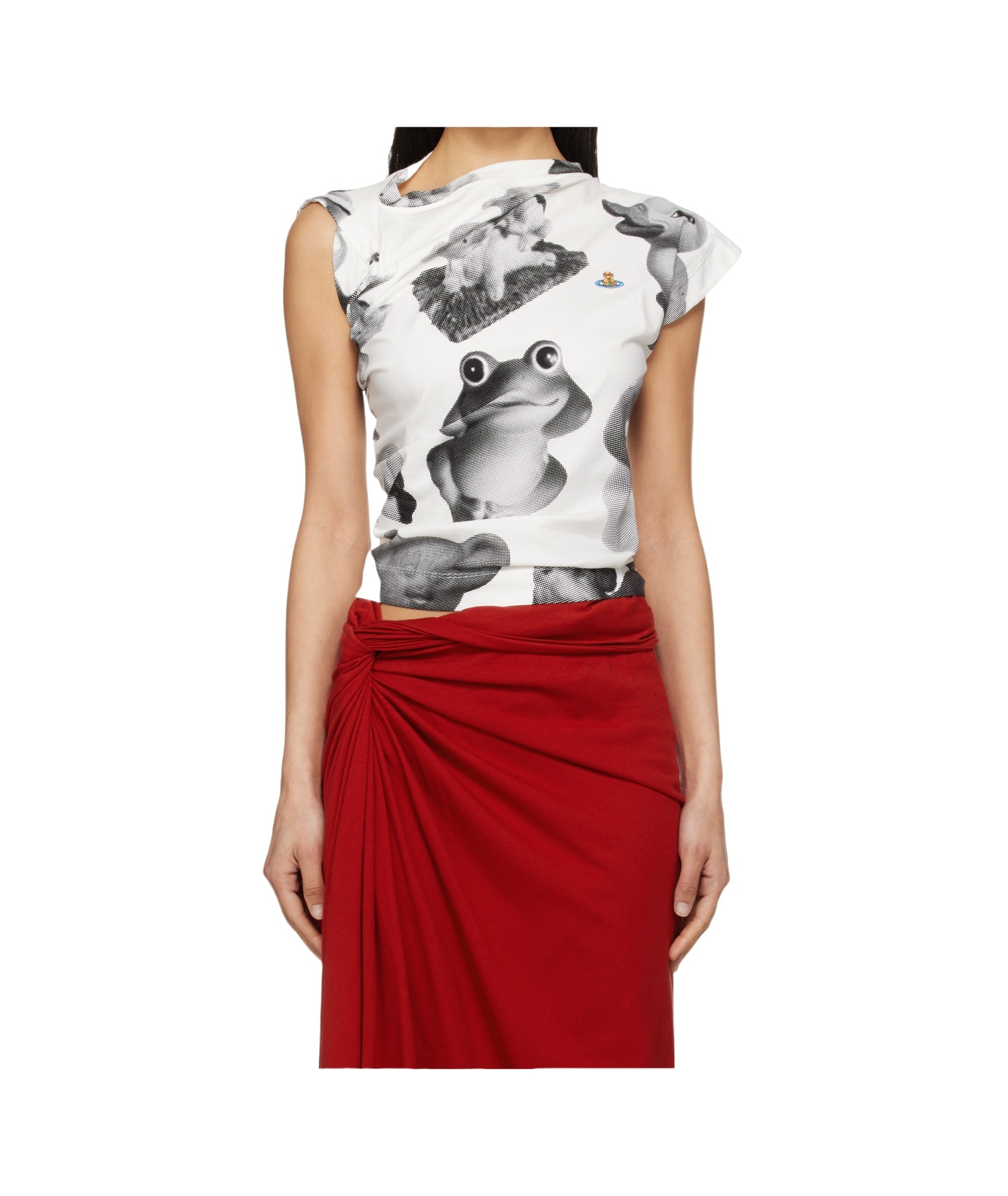 Vivienne Westwood Off-white Hebo T-shirt In Figurine