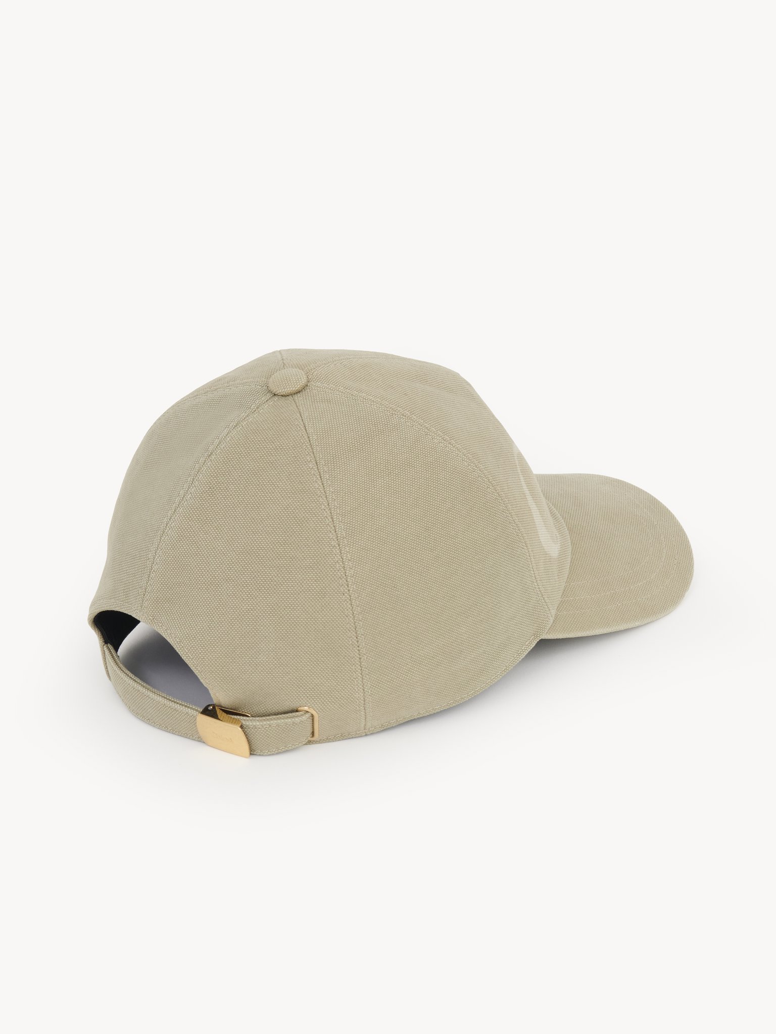 Chloé Cotton Cap Panelled Curved Brim