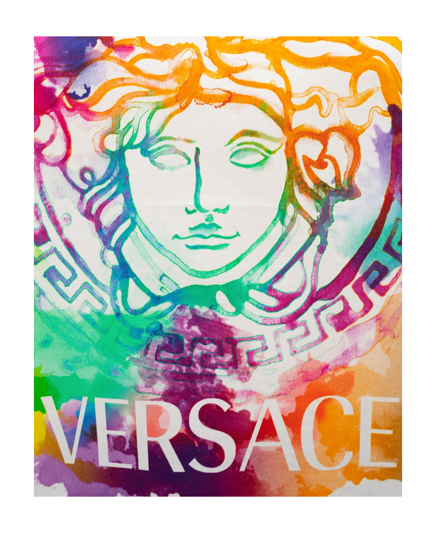 Versace Medusa-motif T-shirt In White
