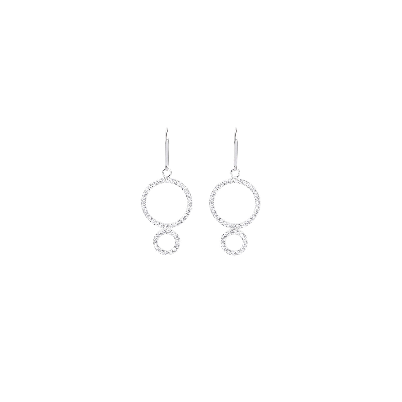 Isabel Marant Crystal-embellished Drop Earrings In White