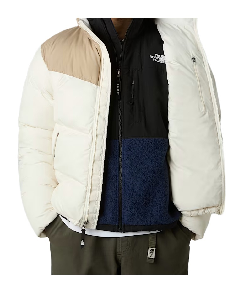 The North Face Saikuru Zipped Padded Jacket In White