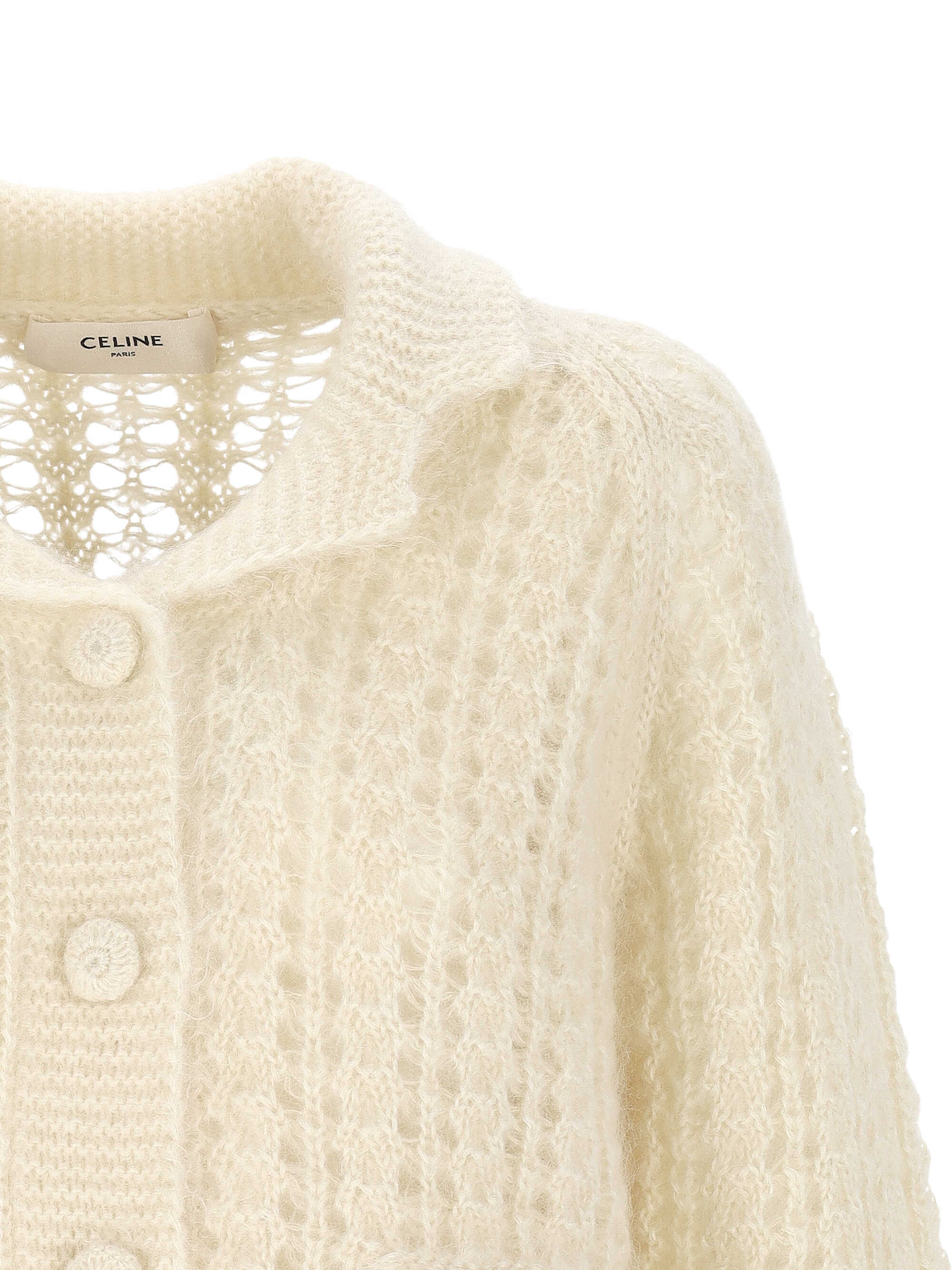 Celine Long-sleeved Sweater In Multi