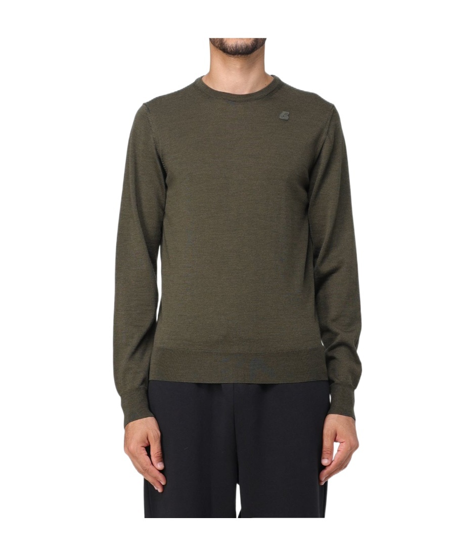 K-way Long-sleeved Sweater In Black