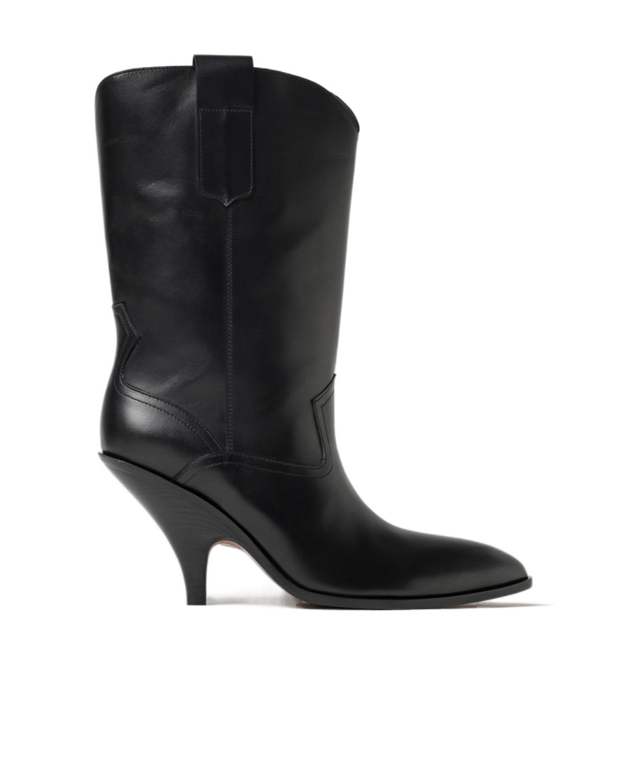 Bally Pointed Short Boots In Black