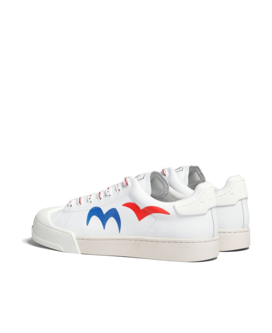 Marni White No Vacancy Inn Edition Dada Bumper Sneakers In White