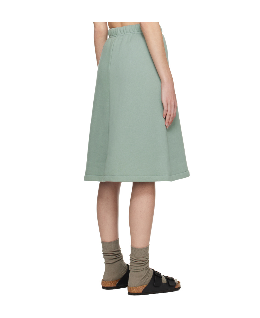 Essentials Drawstring Skirt In Gray