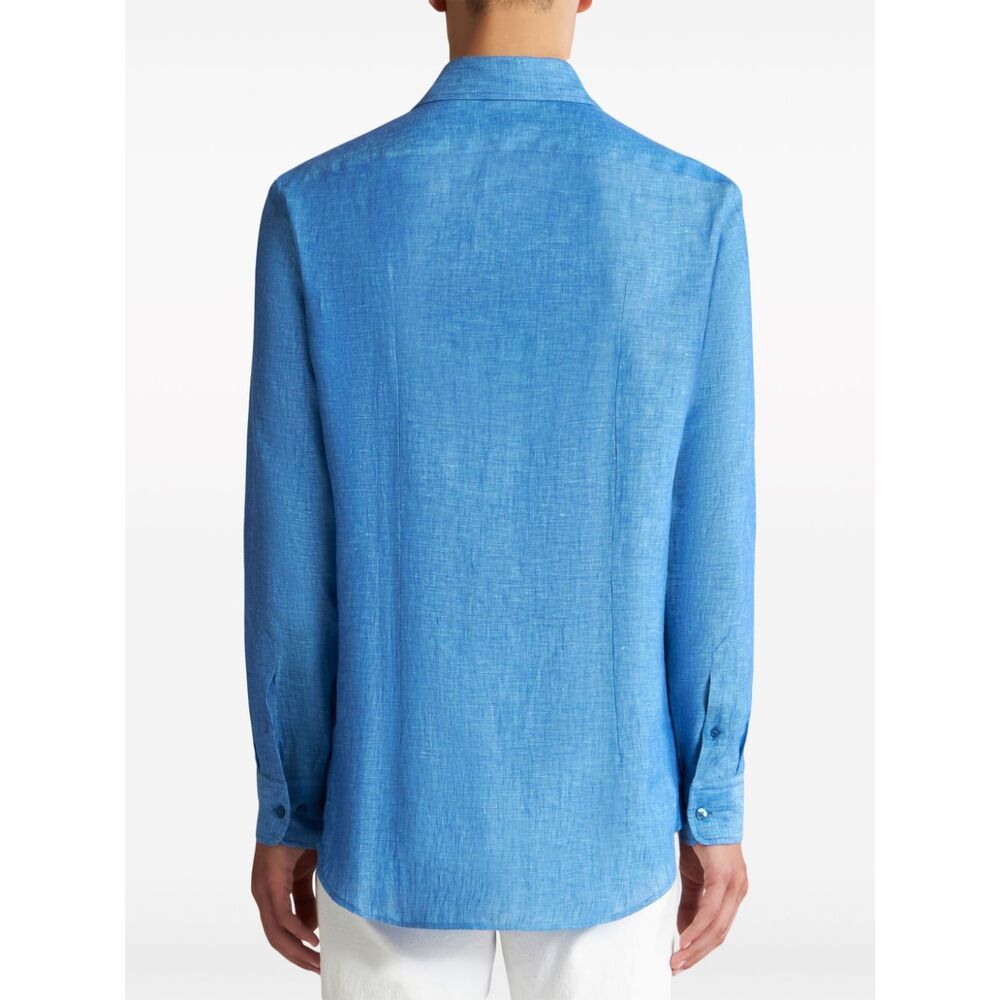 Etro Shirts In Blue