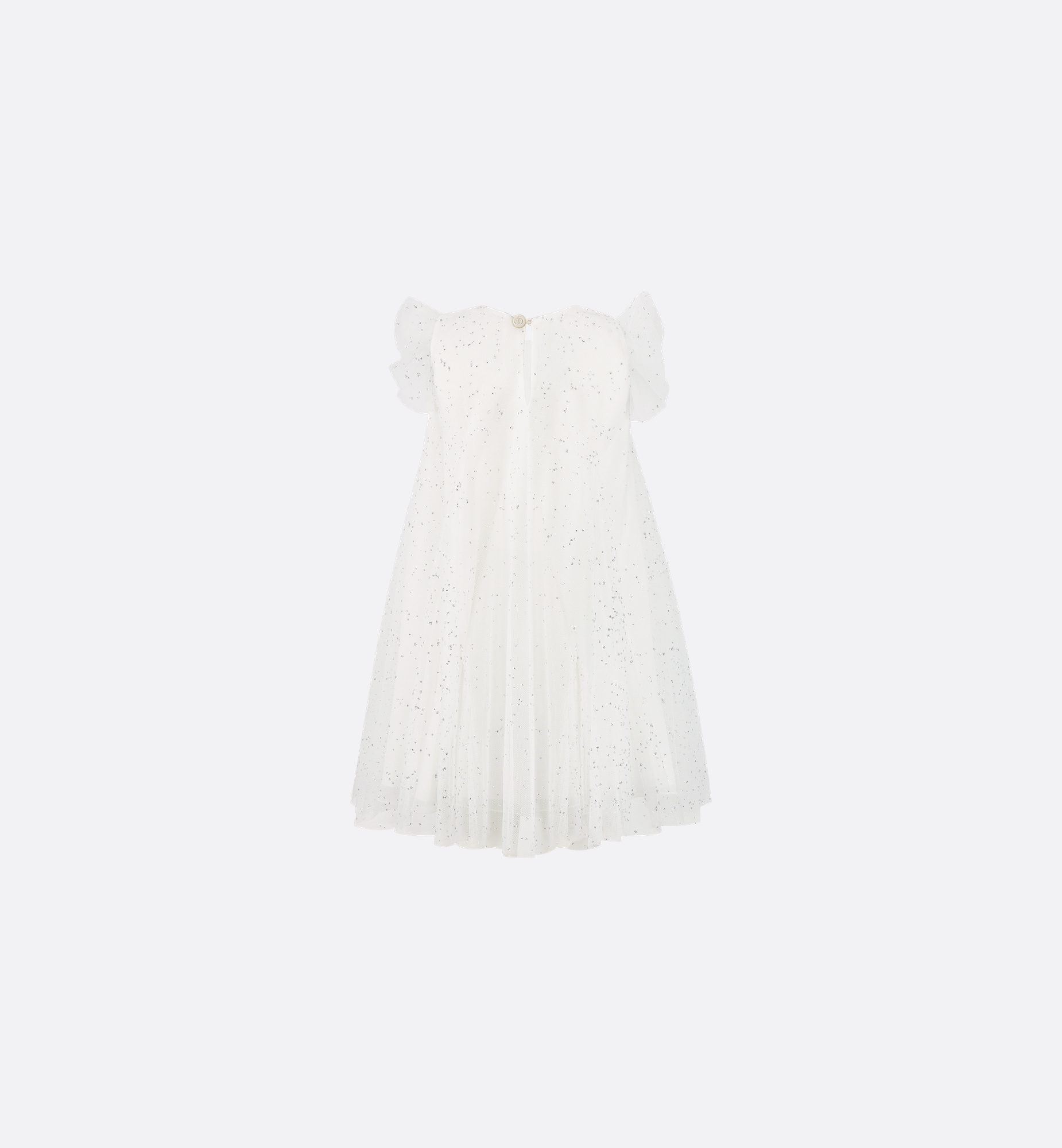 Dior Flared Dress In White