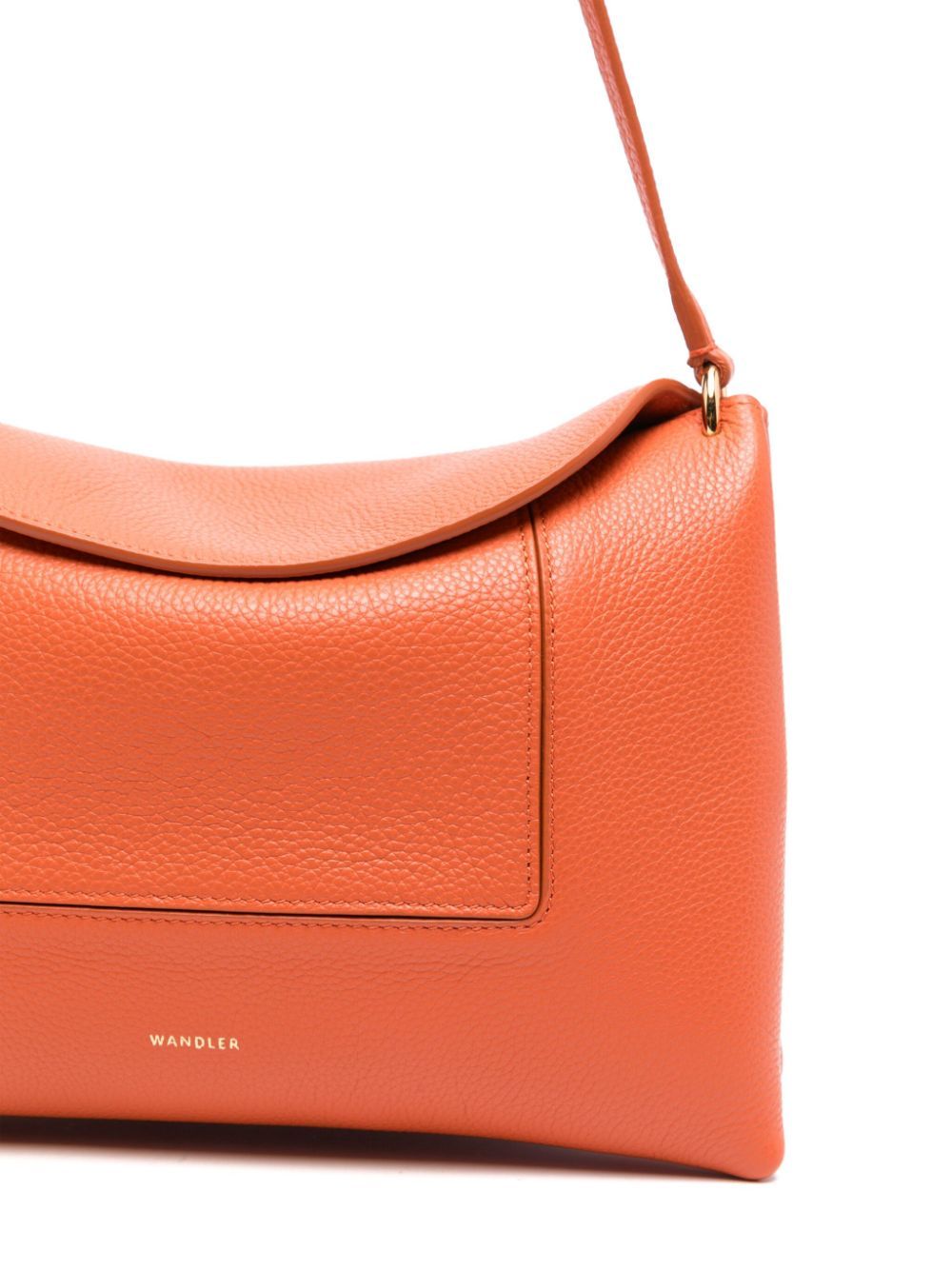 Shop Wandler Penelope Shoulder Bag In Orange