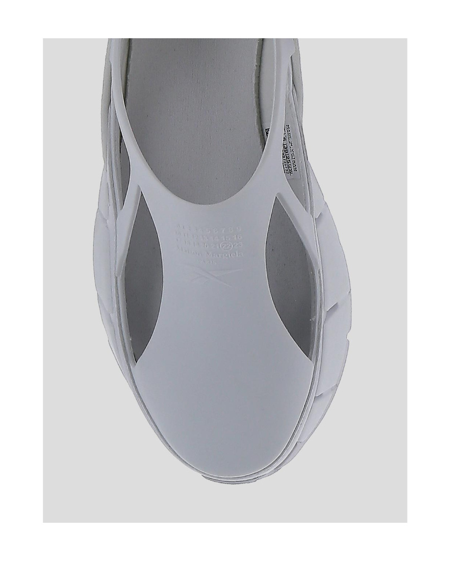Maison Margiela X Reebok Cut-out Slip-on Sneakers In White