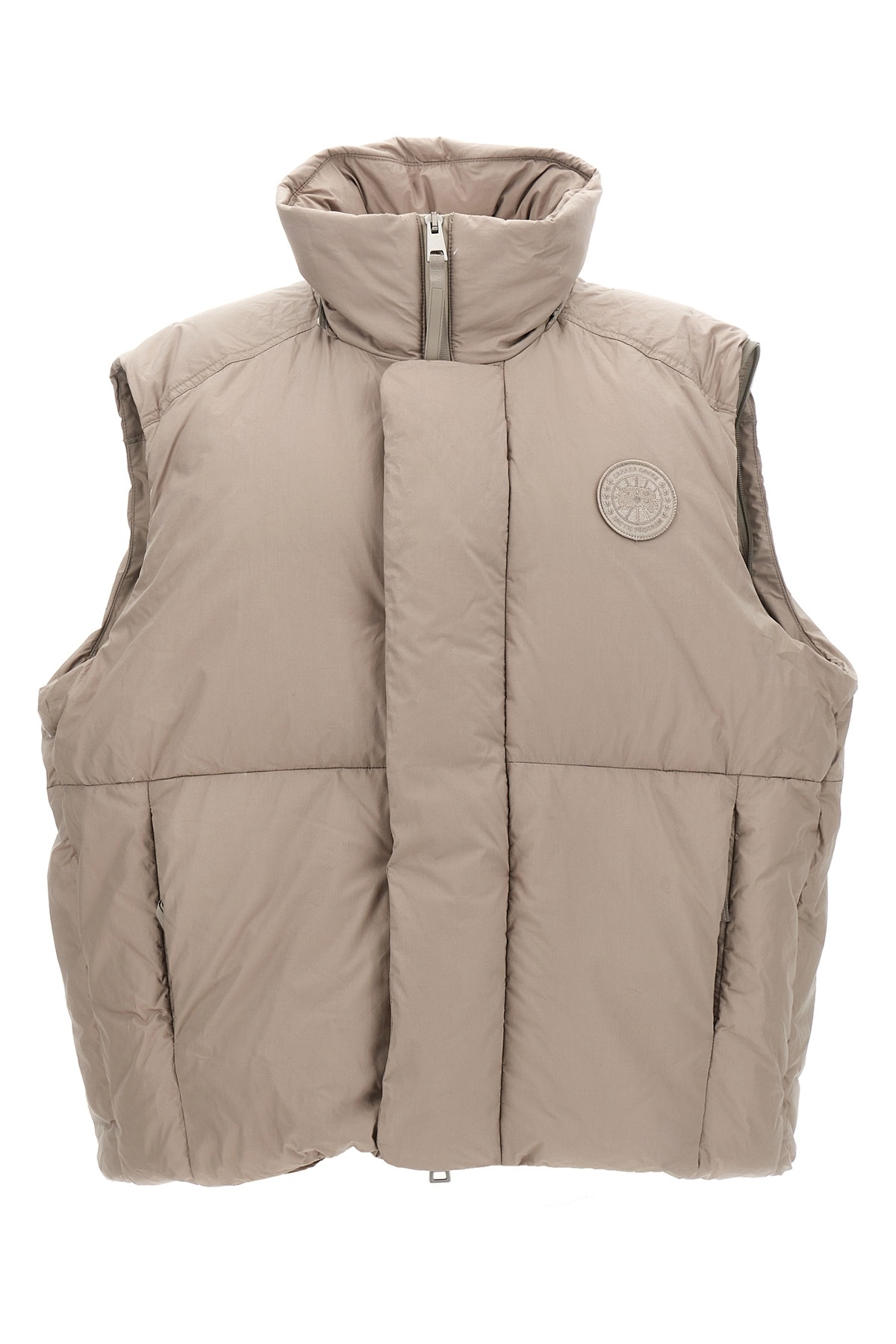 Canada Goose Long-sleeved Down Jacket In Nude