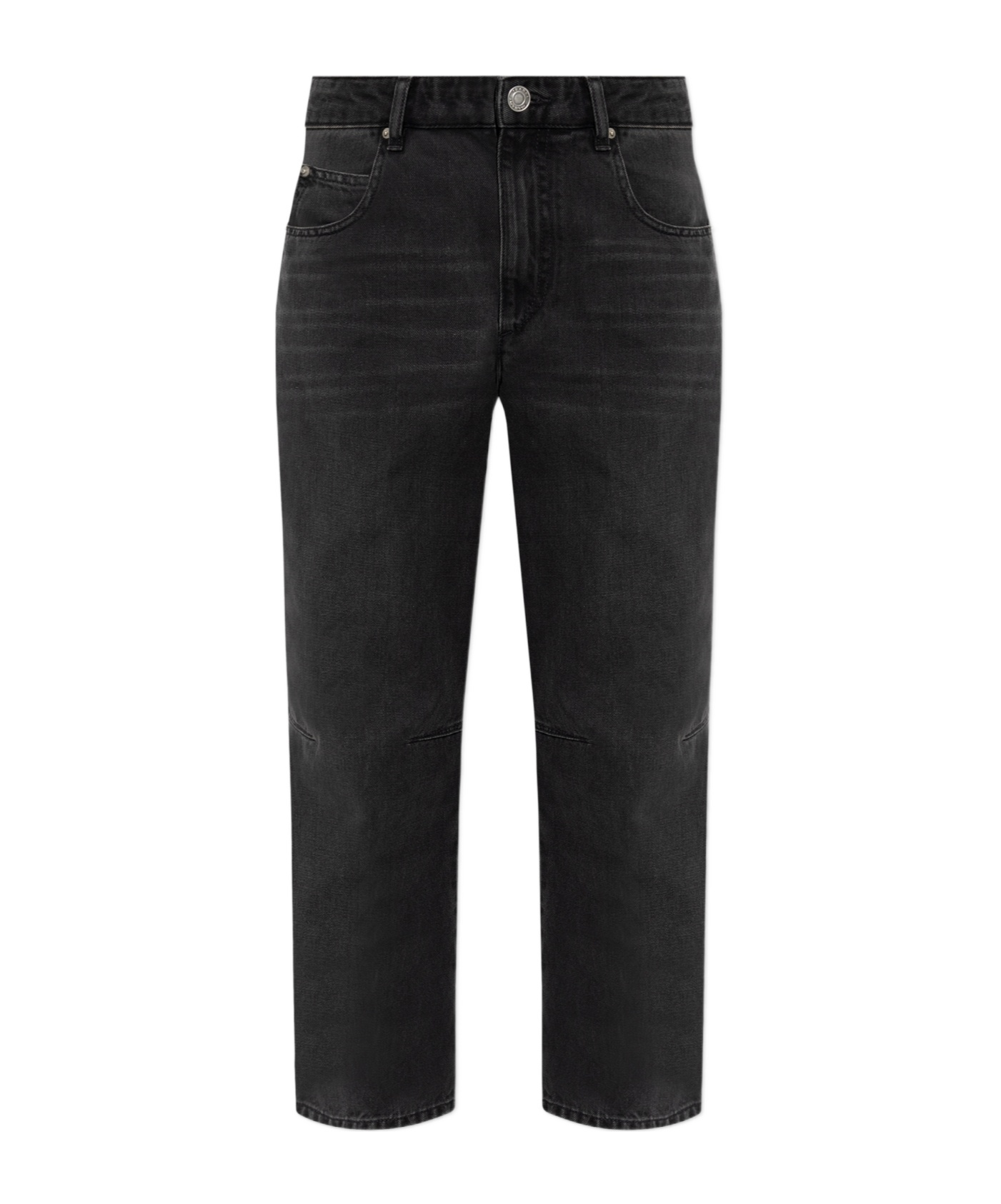 Isabel Marant Étoile Belt-loop Jeans In Black