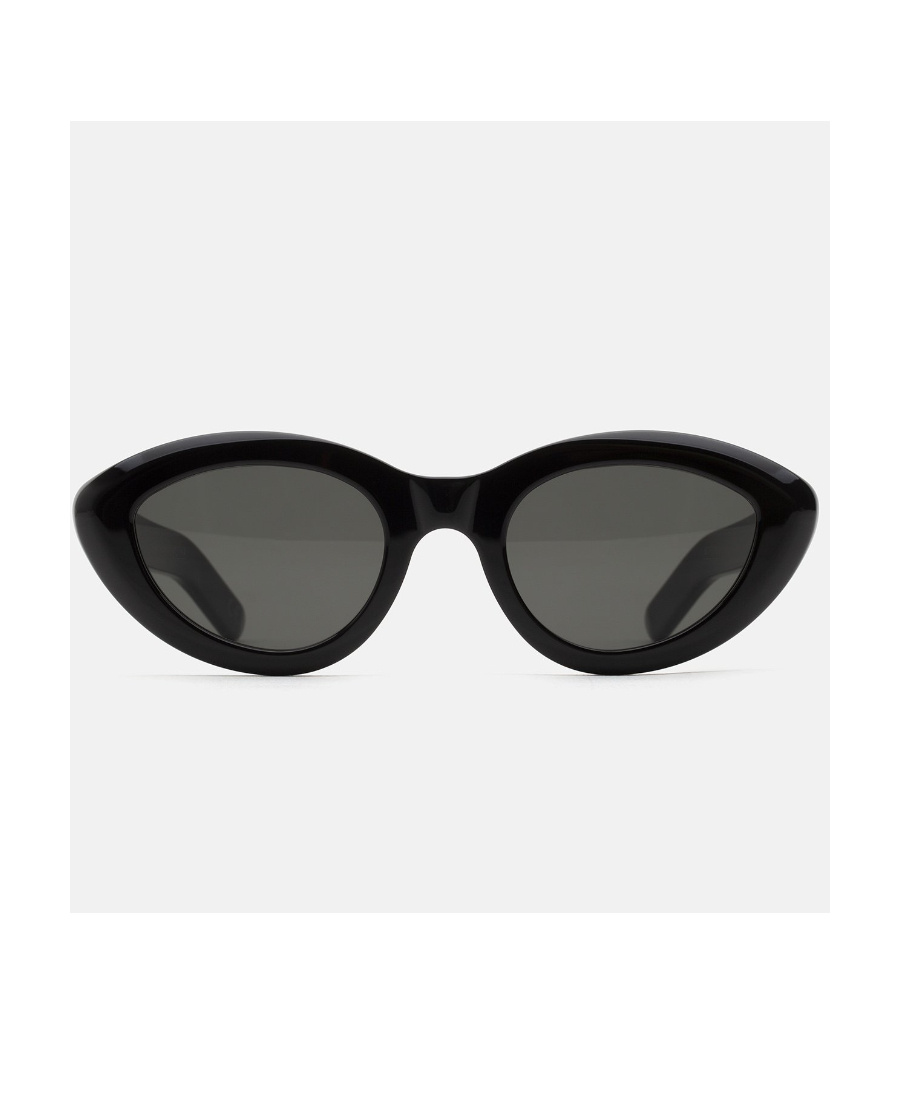 Retrosuperfuture Black Frame Sunglasses In Black