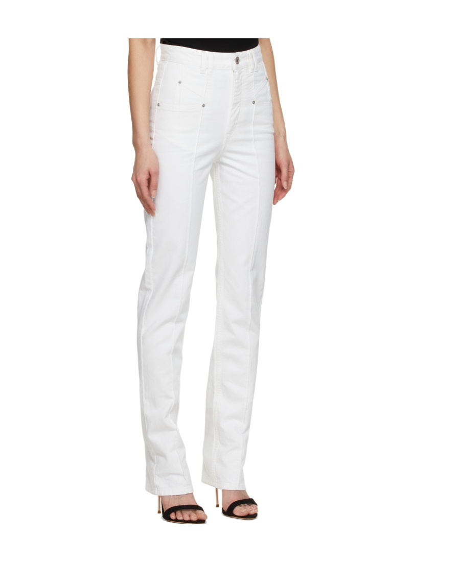 Isabel Marant High-waisted Jeans In White