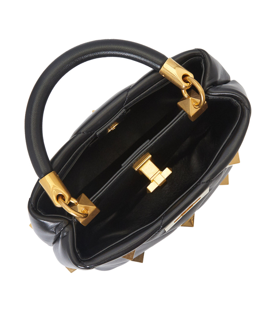 VALENTINO GARAVANI VALENTINO GARAVANI ROMAN STUD SMALL TOTE BAG