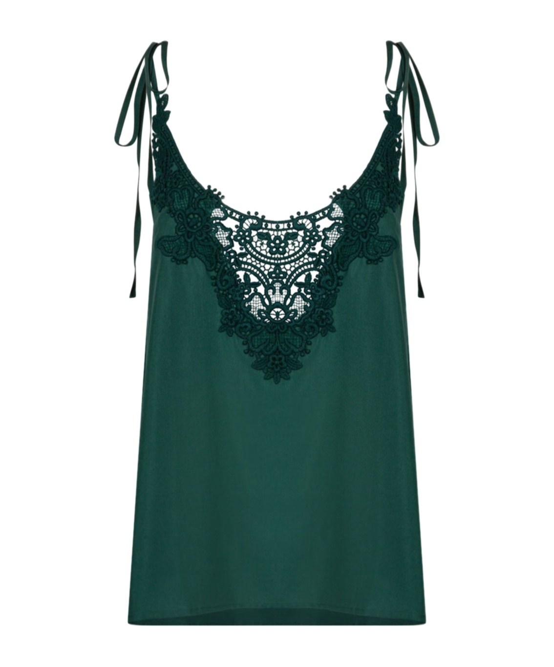 P.a.r.o.s.h . Lace Top In Green