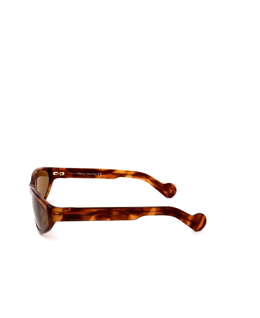 Moncler Butterfly Frame Sunglasses In Brown