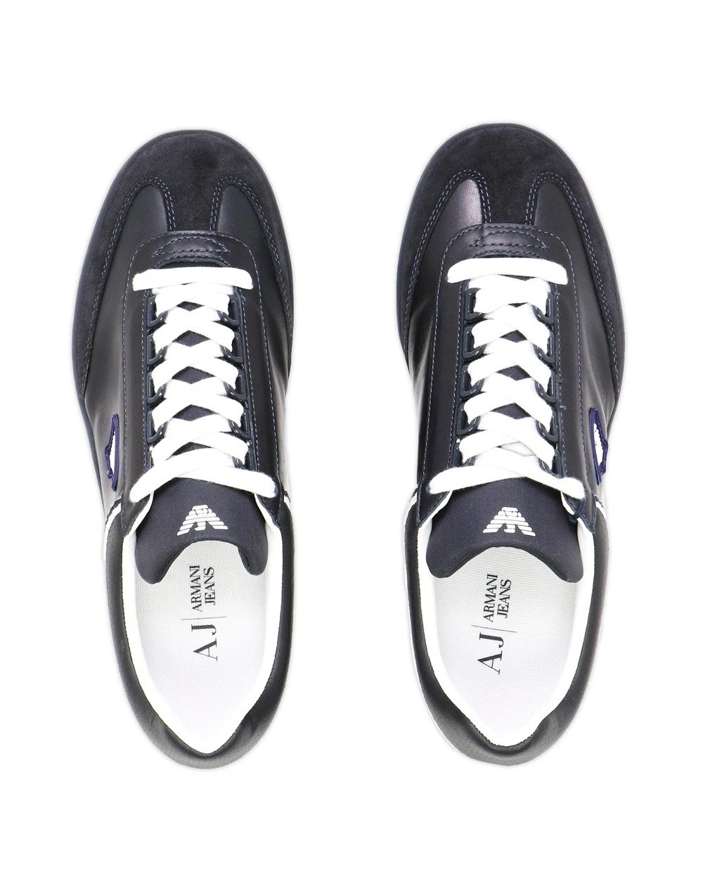 ARMANI JEANS LOGO LOW-TOP LEISURE SNEAKERS