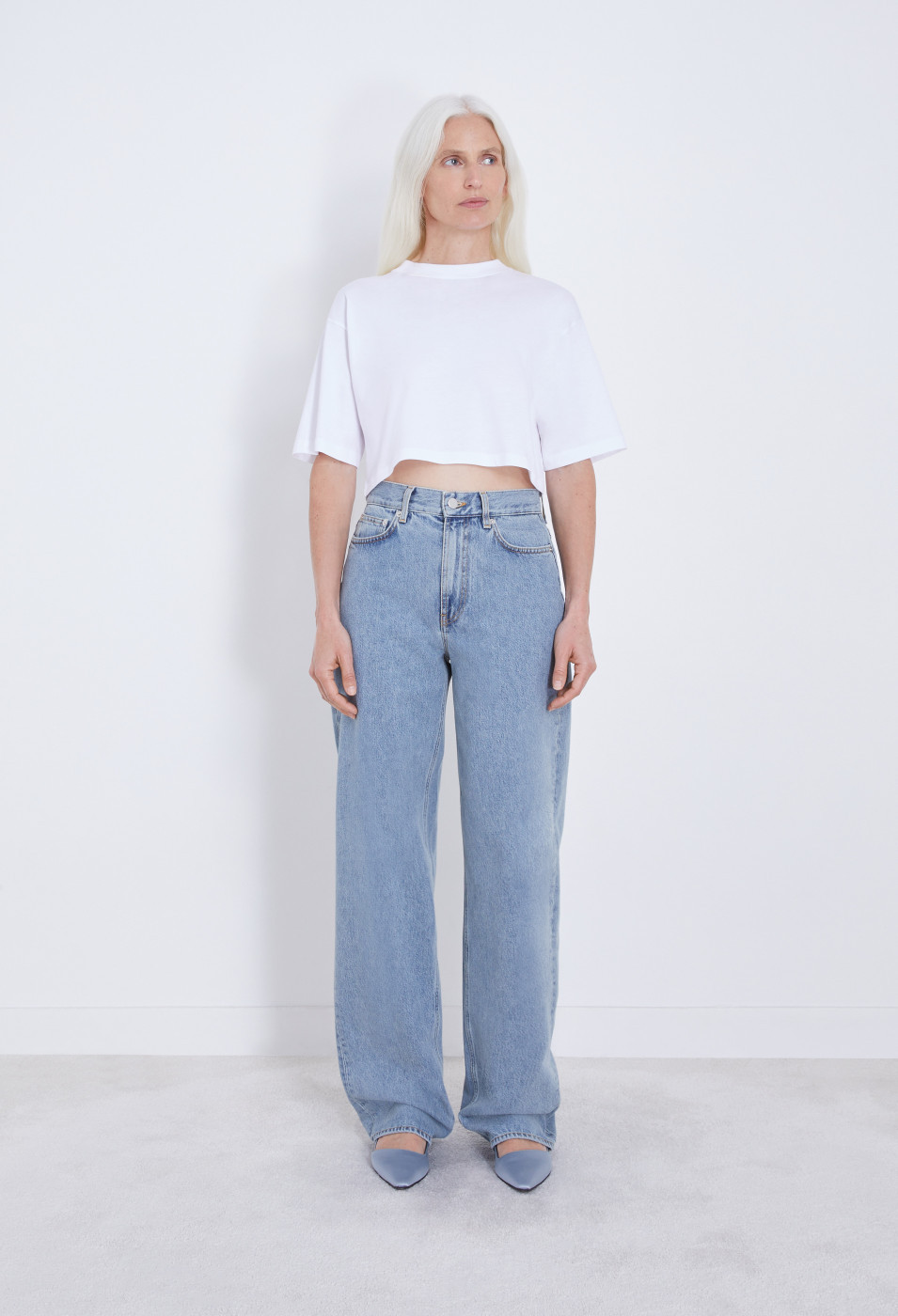 LOULOU STUDIO BELT-LOOP JEANS